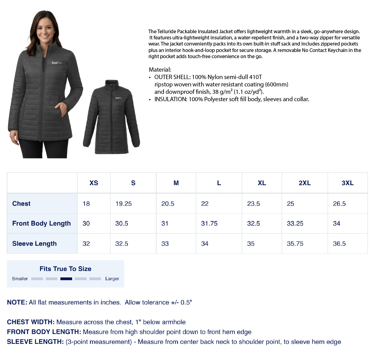 (New Hire) Women's Puffer Jacket