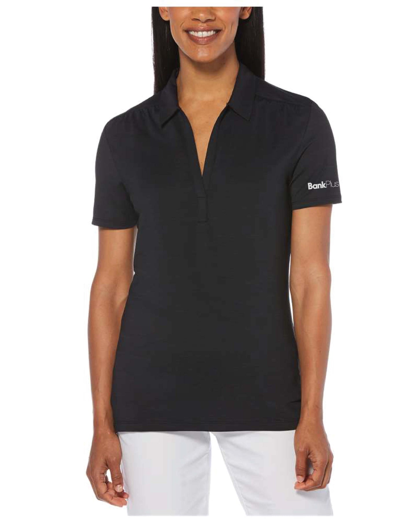 Callaway Womens Tonal Polo - Black