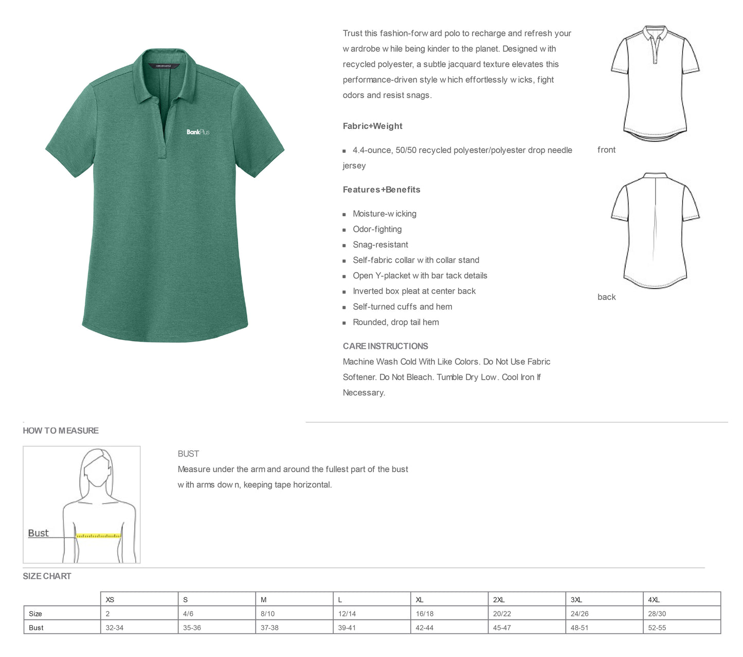 Women's Mercer+Mettle® Recharge Jersey Polo