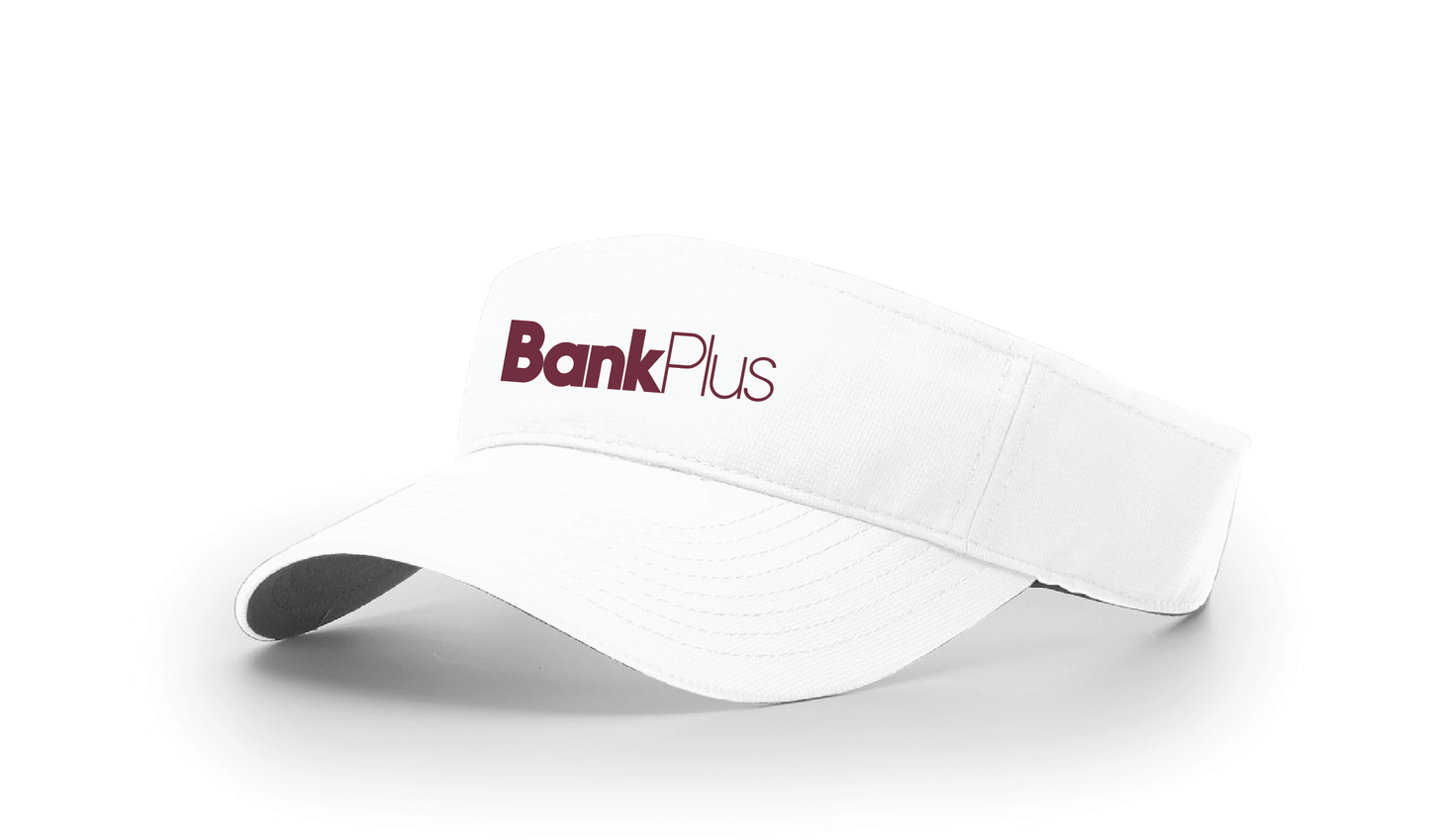 Richardson Visor - White & Maroon