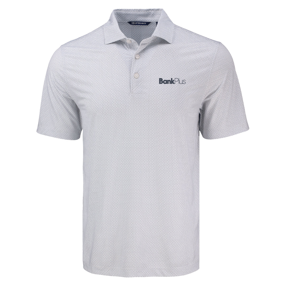 (New Hire) Men's Cutter & Buck Diamond Dot Print Polo