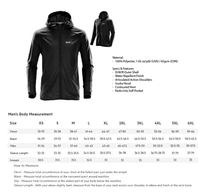 (New Hire) Men's Stormtech Hooded Shell Jacket