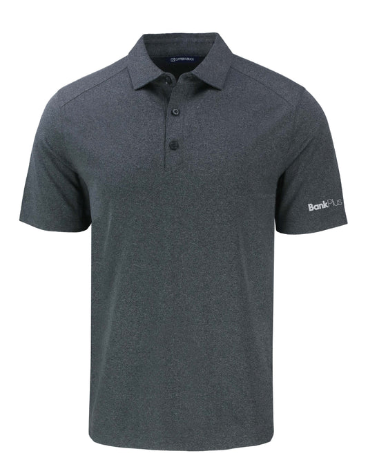 Cutter & Buck Men's Forge Eco Stretch Polo - Black Heather