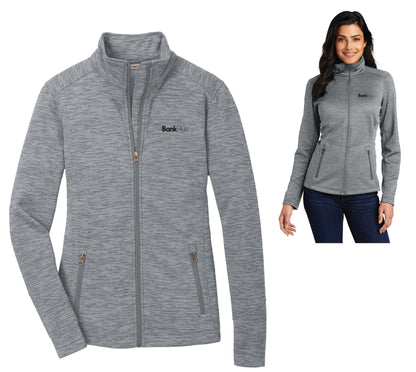 (New Hire) Ladies Fleece Jacket - Grey